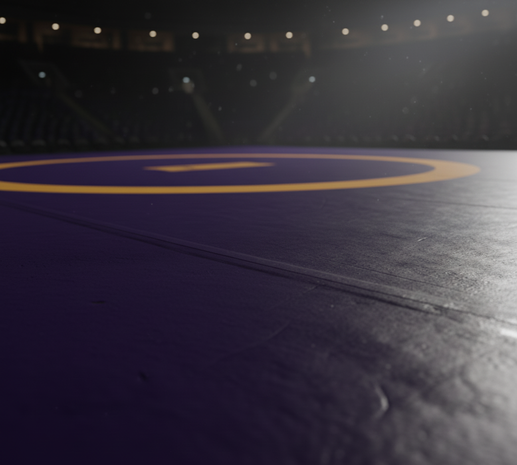 Wrestling mat background